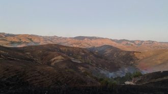 Fire near Cambria 40% contained this morning