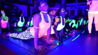 Glow in the dark yoga class offered Dec. 20