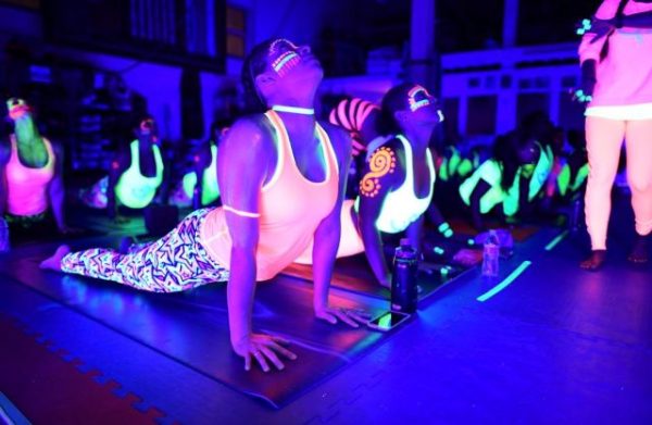 Glow in the dark yoga class offered Dec. 20 