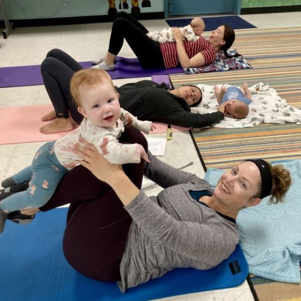 mom and baby yoga