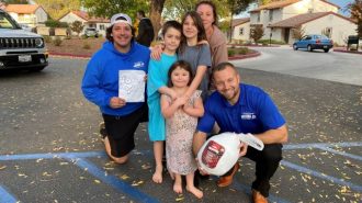 Central Coast Moving & storage donates 200 turkeys to local families