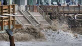 Beach cities work to repair damages caused by with high surf