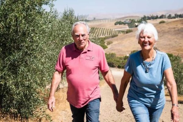 Richard and Myrna Meisler, founders of San Miguel Olive Farm