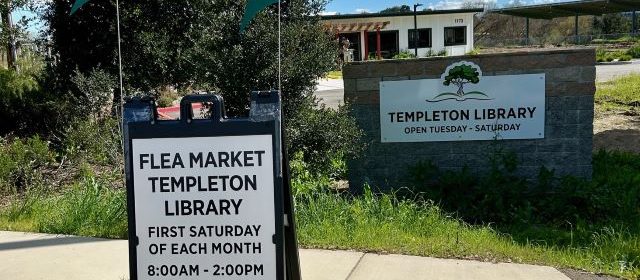 Community flea markets to begin at Templeton Library