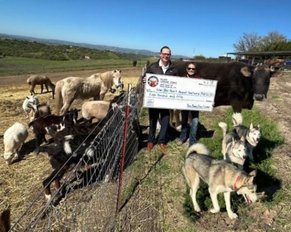Paso Robles Elks Lodge donates to local animal sanctuary